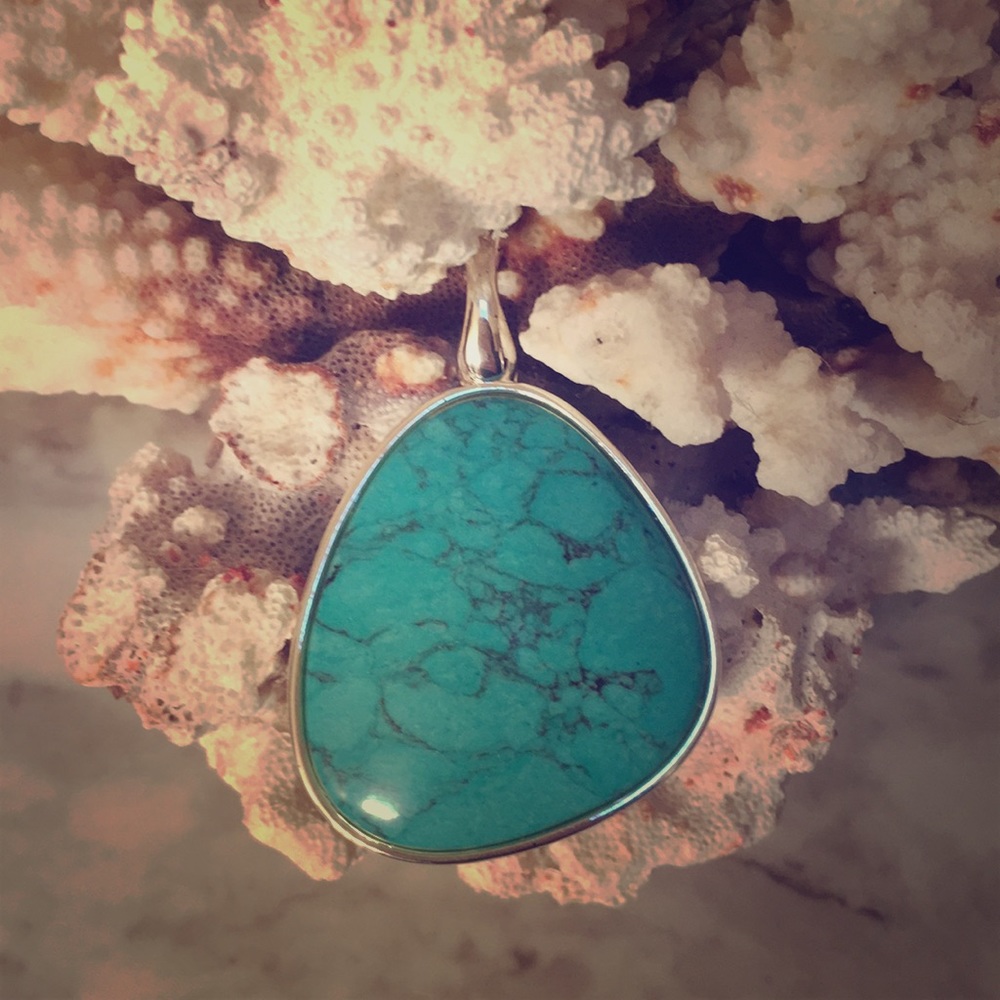 Premier Designs Turquoise Statement Charm